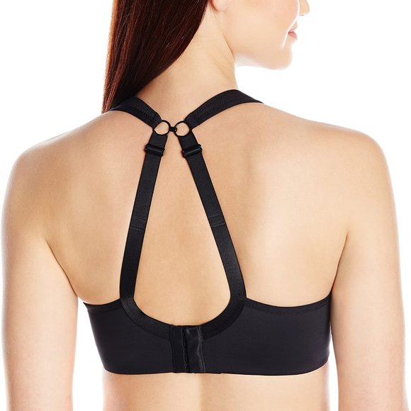 Panache Women's Underwired Sports Bra 40DD Black - Picture 3 of 4